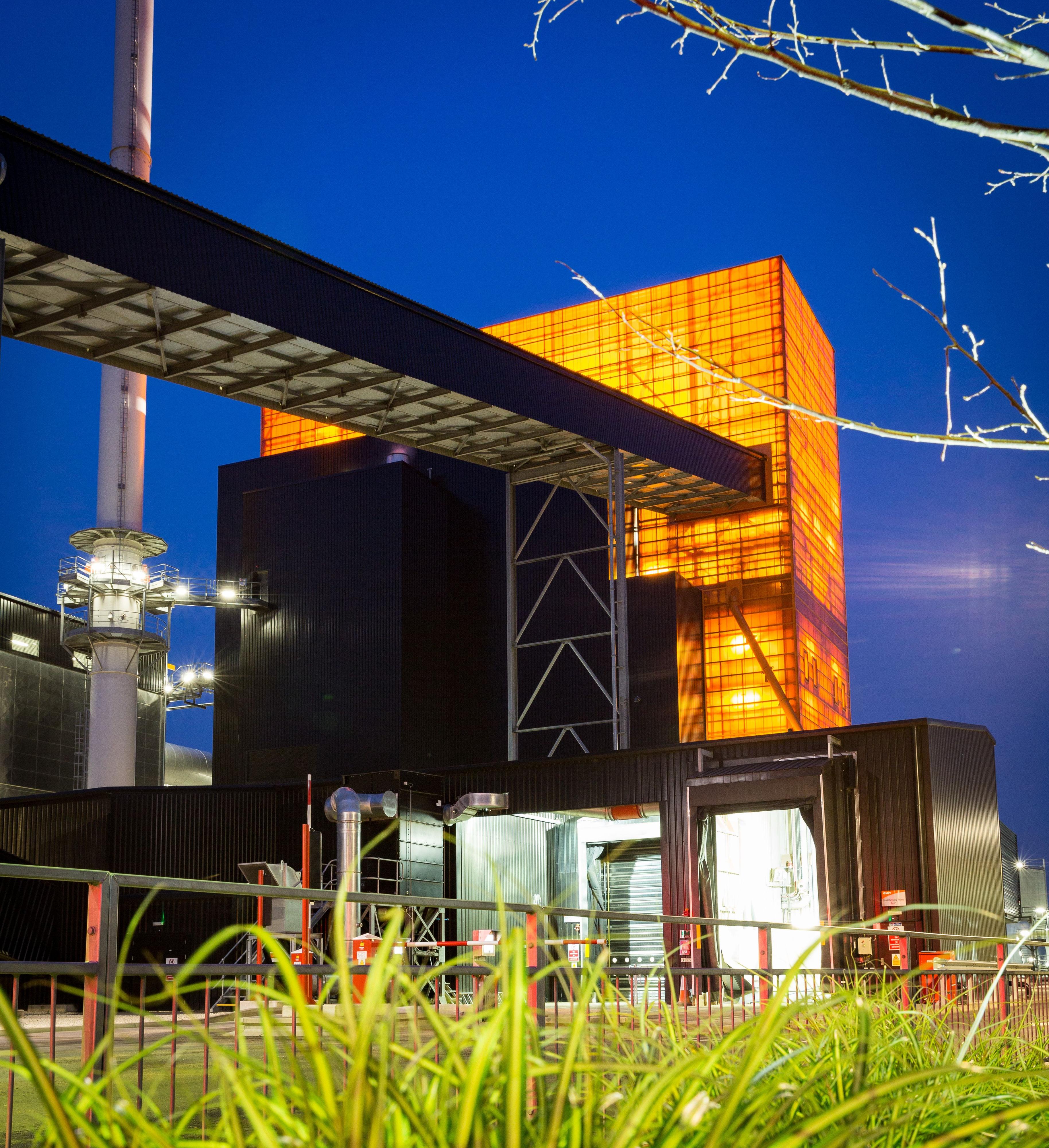 BFB EcoFluid boiler at E.ON Blackburn Meadows Renewable Energy Plant, UK
